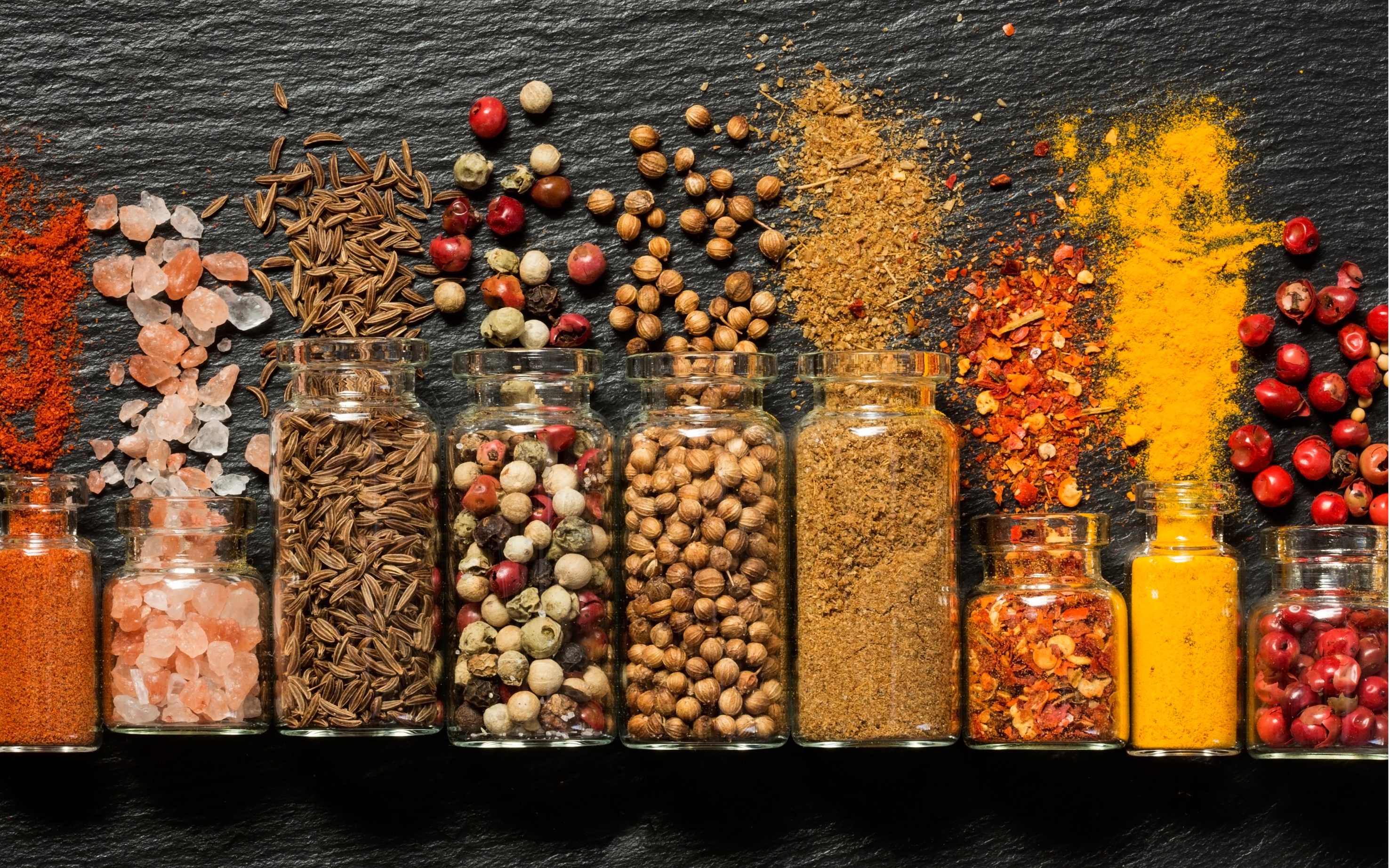 Indian cooking ingredients and spices
